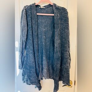 Jess & Jane Lag n’ Look Gray Kimino Women’s Large Style #M57-000 Bohemian